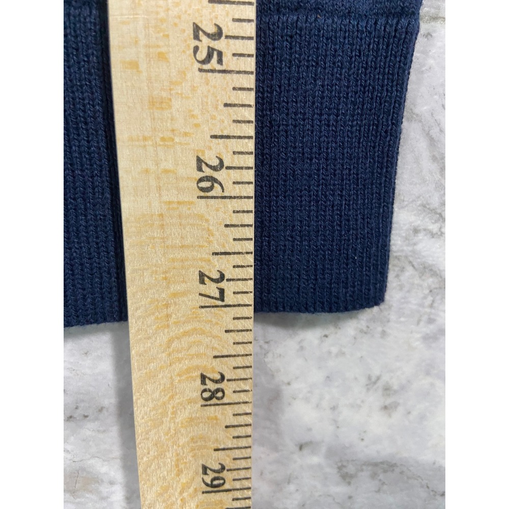 EXPRESS Men's Navy Blue Crew Neck Long Sleeve Sweater Size L - Picture 5 of 8